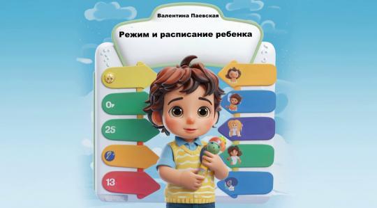 Режим и расписание ребенка [Валентина Паевская]