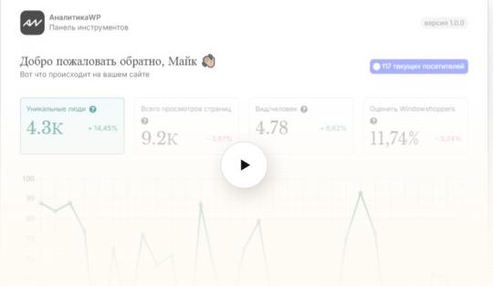 [WP] Analytics WP – универсальный инструмент аналитики WordPress