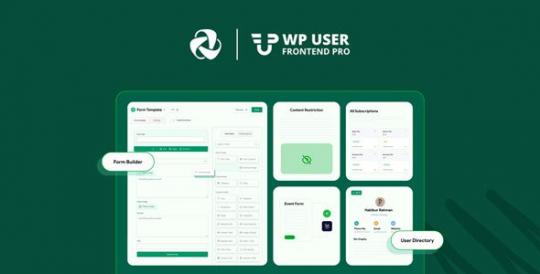 WP User Frontend Pro 4.2.14 – Ultimate Frontend Solution For WordPress