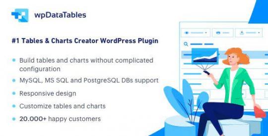 wpDataTables 7.5.2.1 – Tables and Charts Manager for WordPress