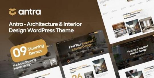 Antra 1.0.15 – Architecture & Interior Design WordPress Theme