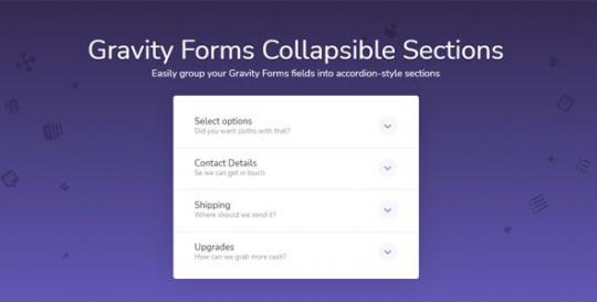 Gravity Forms Collapsible Sections 1.4.9