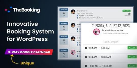 Team Booking 3.0.15 – WordPress Booking and Appointment Scheduling System