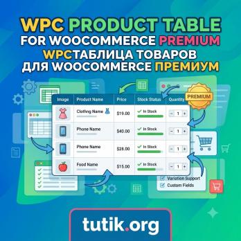 WPC Product Table for WooCommerce Premium 3.1.8