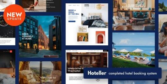 Hoteller 7.0 – Бронирование отелей WordPress