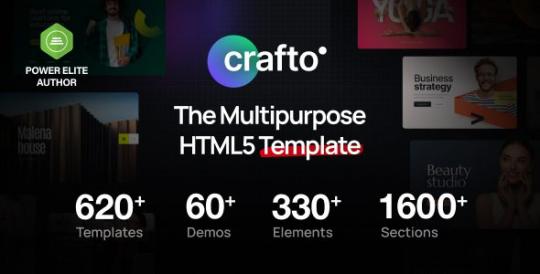 Crafto 4.0 – Многоцелевой HTML5-шаблон