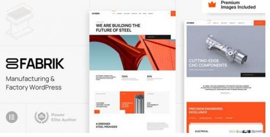 Fabrik 28 – Промышленная тема WordPress