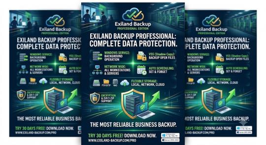 Exiland Backup Professional 7.2 от 13.05.2026 [2026, Multi + RUS]