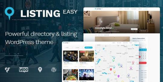 ListingEasy 1.9.8 – Тема WordPress для создания каталогов объявлений.