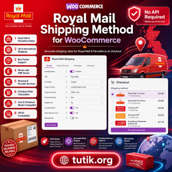 Royal Mail Shipping Method for WooCommerce 4.0.7
