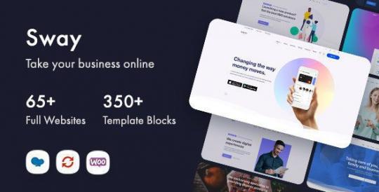 Sway 4.9.0 – Многоцелевая тема WordPress