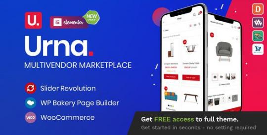 Urna 2.6.2 – Универсальная тема WordPress для WooCommerce