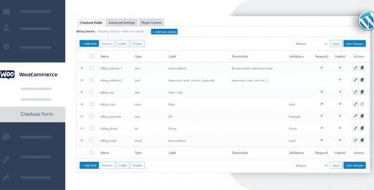 WooCommerce Checkout Field Editor Pro 3.7.8