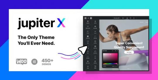 JupiterX 4.60.0 – Многоцелевая тема для WordPress и WooCommerce