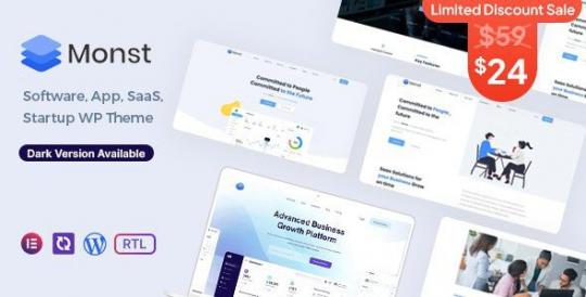 Monst 1.3.0 – Тема WordPress для SaaS-стартапов