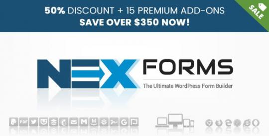 NEX-Forms 9.3.0 – Лучший конструктор форм для WordPress