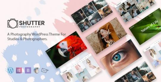 Shutter 3.0.5 – Тема WordPress для фотографов