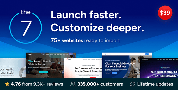 The7 v15.0.4 – Лучшая тема для WordPress и WooCommerce
