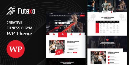 Futexo 2.0.2 – Тема WordPress для фитнес-центров и тренажерных залов + RTL