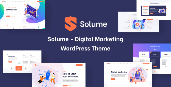 Solume 1.1.4 – Тема WordPress для цифрового маркетинга
