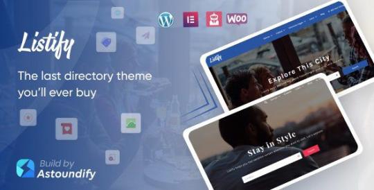 Listify 3.2.9 – Тема WordPress для создания каталогов и бизнес-листингов