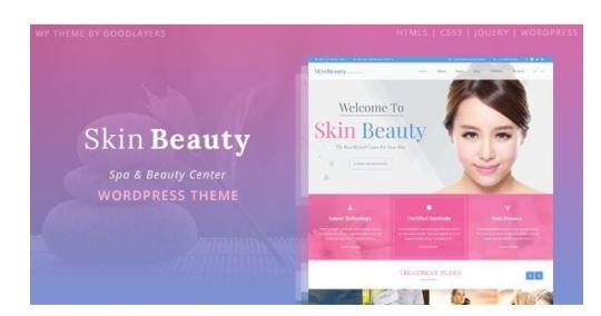 Skin Beauty 1.4.5 – Тема WordPress для спа-салонов
