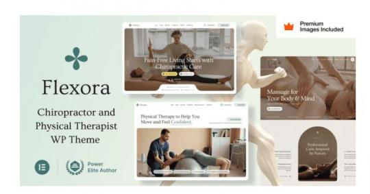Flexora 12 – Тема WordPress для физиотерапевтов, массажистов и хиропрактиков