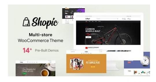 Shopic 2.4.6 – Многомагазинная тема WordPress для WooCommerce