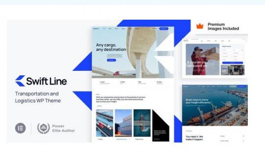 SwiftLine 30 – Тема WordPress для транспортной логистики
