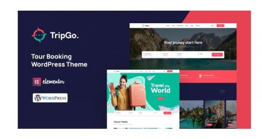 Tripgo 1.6.4 – Тема WordPress для бронирования туров