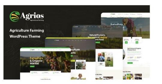 Agrios 1.3.0 – Тема WordPress для сельского хозяйства
