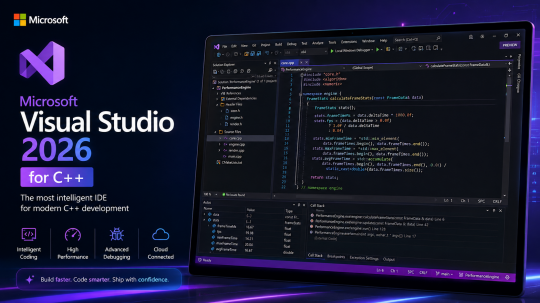 Microsoft Visual Studio 2026 for C++ ver. 18.9.1 (BuildTools, Community, Professional, Enterprise)