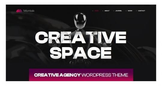 Montek 1.0 – Креативная тема WordPress