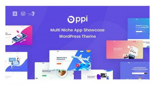 Oppi 1.2.7 – Многониточная тема WordPress для демонстрации приложений