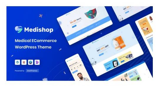 MediShop – Тема WooCommerce для медицинских и оздоровительных учреждений, версия 1.1.3