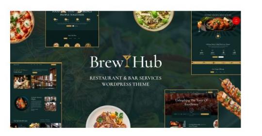 Brewhub 1.0.3 – Тема WordPress для баров и ресторанов