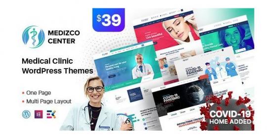 Medizco 3.7.3 – Medical Health & Dental Care Clinic WordPress Theme