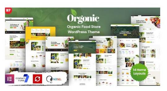 Orgonic – Organic Food WordPress 3.0