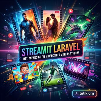 Streamit Laravel v2.2.1 - OTT, Movies & Live Video Streaming Platform