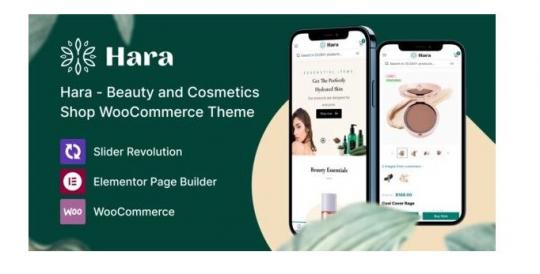 Hara 1.2.22 – Тема WooCommerce для магазина косметики и товаров для красоты