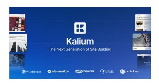 Kalium 3.34 – Креативная многоцелевая тема для WordPress и WooCommerce
