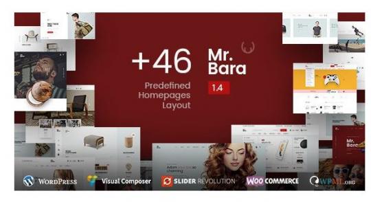 Mr.Bara 2.2.4 – Responsive Multi-Purpose eCommerce WordPress Theme