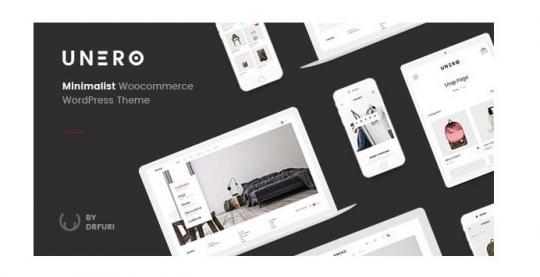Unero 2.3.3 – Минималистичная тема WordPress для WooCommerce с поддержкой AJAX