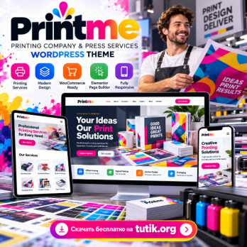 Printme – Printing Company, Press Services Theme 1.0.9
