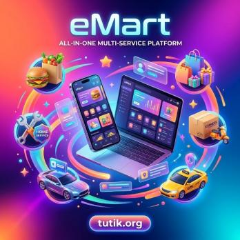 eMart v6.8 – Многопользовательское приложение для доставки еды, заказов по запросу, электронной коммерции, посылок, заказа такси и аренды автомобилей с административным интерфейсом и веб-интерфейсом.