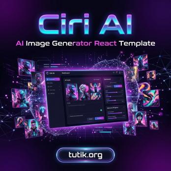 Ciri AI v 1.0 шаблон реакции генератора изображений AI