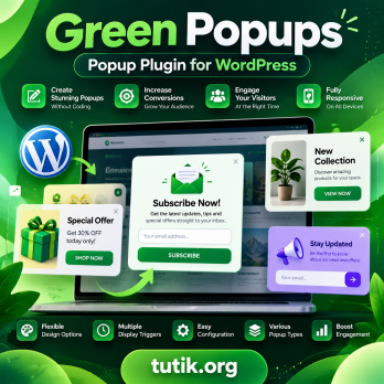 Green Popups v7.6.3 – Popup Plugin for WordPress