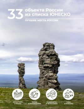 33 объекта России из списка ЮНЕСКО Евгения Тропинина