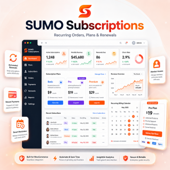 SUMO Subscriptions – плагин системы подписок для WooCommerce