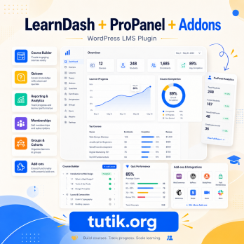LearnDash 5.1.6.1 + ProPanel 3.0.4 + Addons – WordPress LMS Plugin